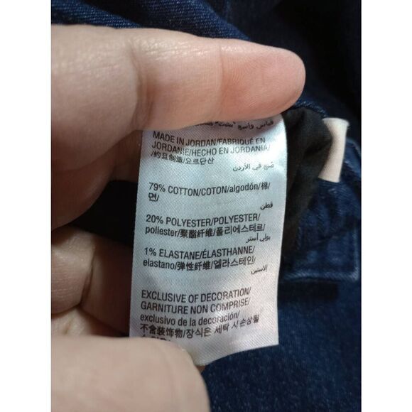 Style and Co Jeans Ladies 20W Slim Leg Dark Wash - Picture 6 of 7